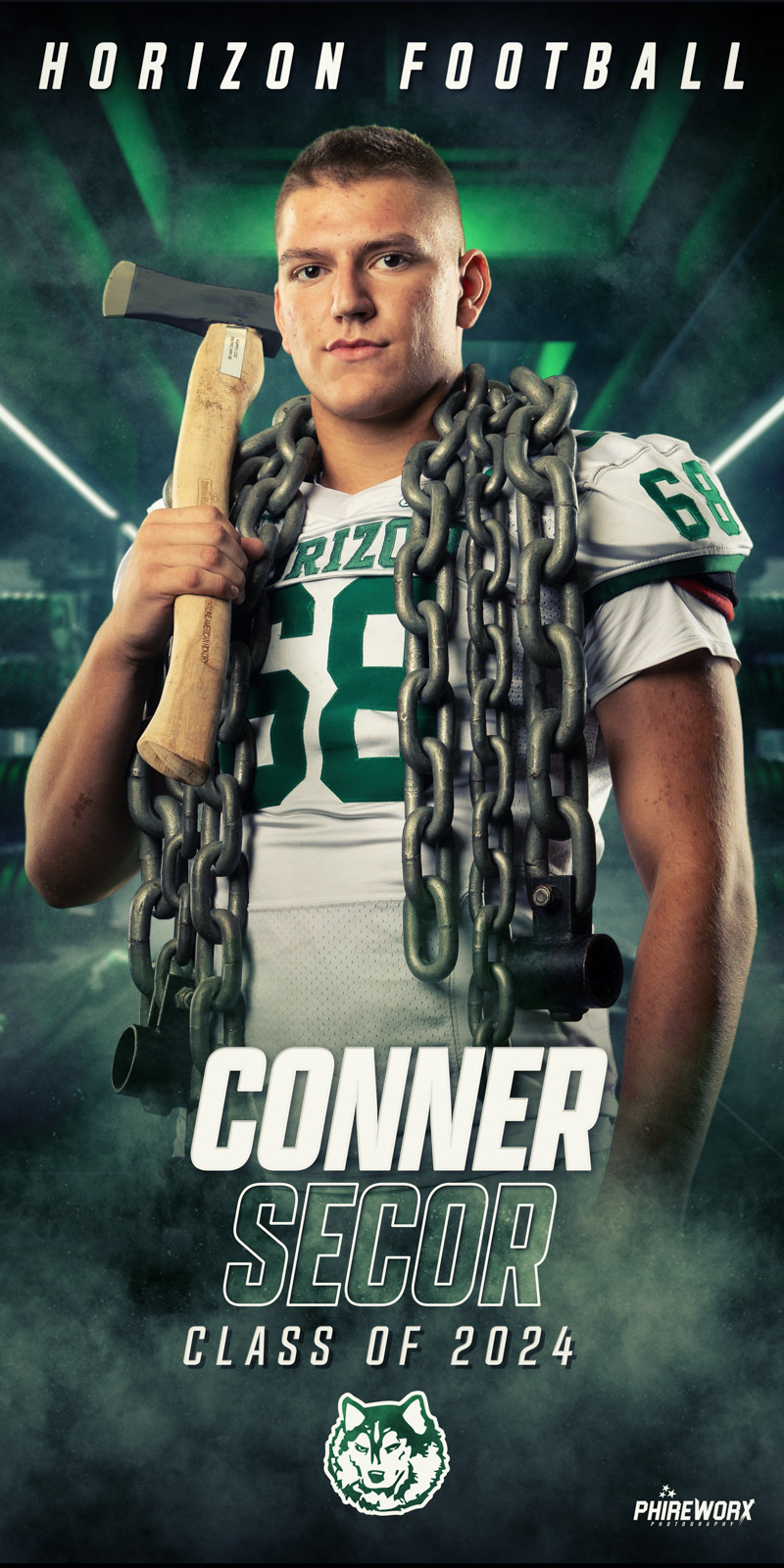 Horizon Football — Pro Banner example