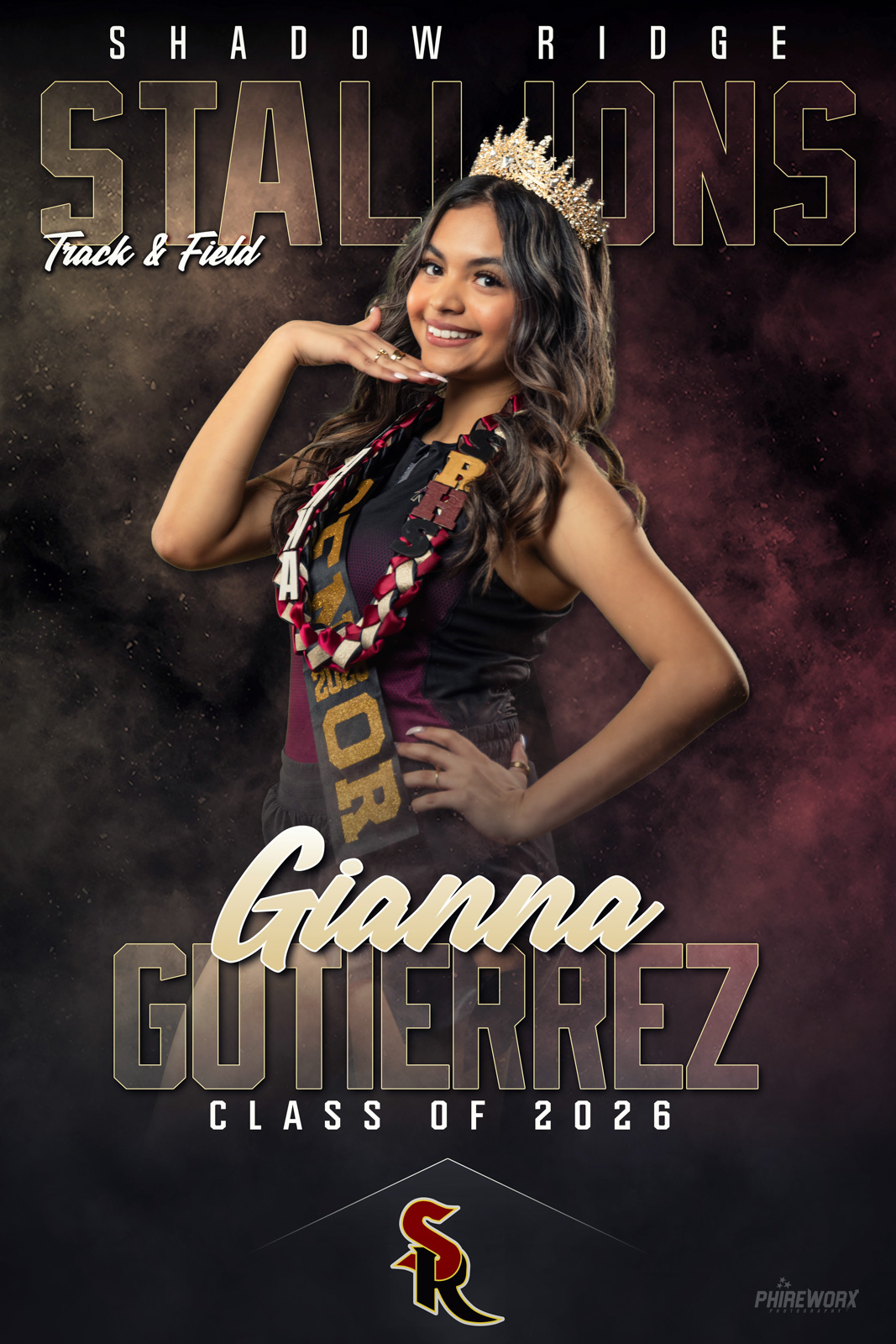 Shadow Ridge Stallions Track — Gianna Gutierrez individual banner