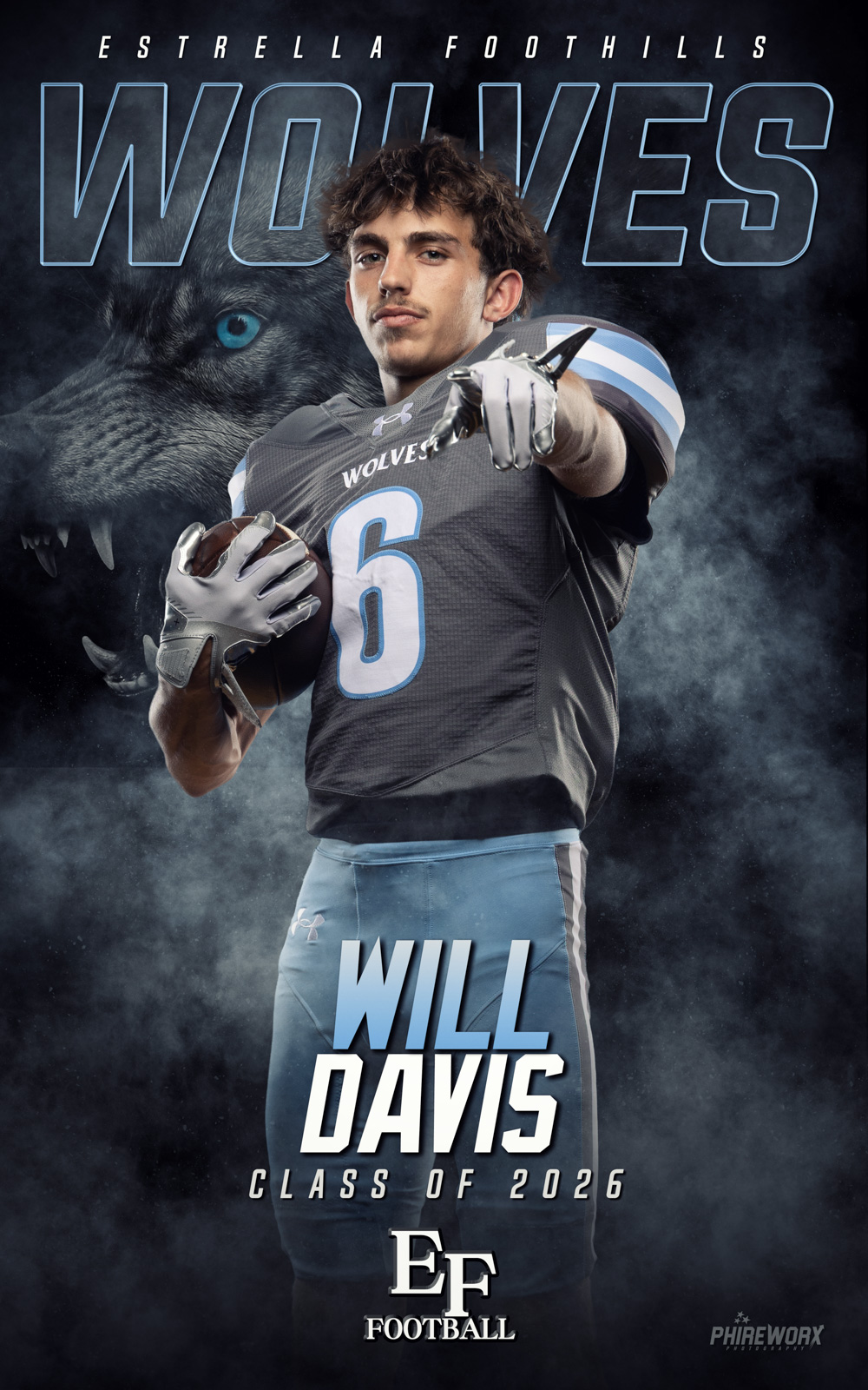 Estrella Foothills Wolves — Will Davis individual banner